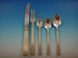 Ashmont Gold by Reed & Barton Sterling Silver Flatware Set Service 56 pcs Dinner
