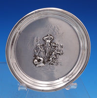 Blackinton Sterling Silver Pin Tray with Nude Woman Men Cherubs #1303 (#7988)