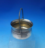 Grecian by Wood and Hughes Sterling Silver Basket w/ Handle #85 c.1869 (#5877)