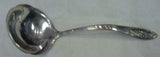 Sculptured Rose by Towle Sterling Silver Gravy Ladle 6 1/4"