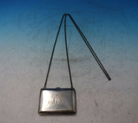 William Kerr Sterling Silver Purse 48" Long Chain #2870 3 1/4" x 2 1/2" (#6038)