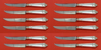 Lansdowne by Gorham Sterling Silver Steak Knife Custom Set 12 pcs 8 1/2"