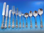 Imperial Chrysanthemum Gorham Sterling Silver Flatware Set for 8 Service 168 Pcs