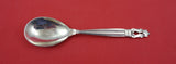 Acorn by Georg Jensen Sterling Ice Cream Spoon teardrop bowl w/ GI Mark 5 1/2"