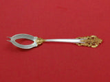 Grande Baroque Gold Accents by Wallace Sterling Silver Olive Spoon Ideal Custom