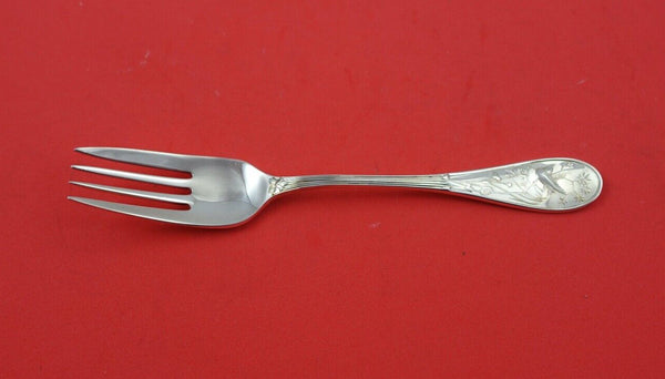 Audubon by Tiffany and Co Sterling Silver Dessert Fork rounded outer tine 6 1/4"