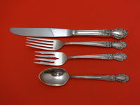 Brocade by International Sterling Silver Regular Size Place Setting(s) 4pc