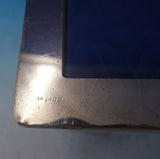J.B. Ltd English Sterling Silver Picture Frame with Bow and Flowers (#5778)