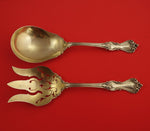 Marlborough by Reed and Barton Sterling Silver Salad Serving Set GW AS Pcd 9"