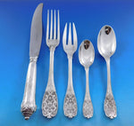 Elysee by Puiforcat French Sterling Silver Flatware Set Dinner Service 60 pcs