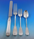 Palm by Tiffany & Co Sterling Silver Flatware Service for 12 Set 126 pcs Dinner
