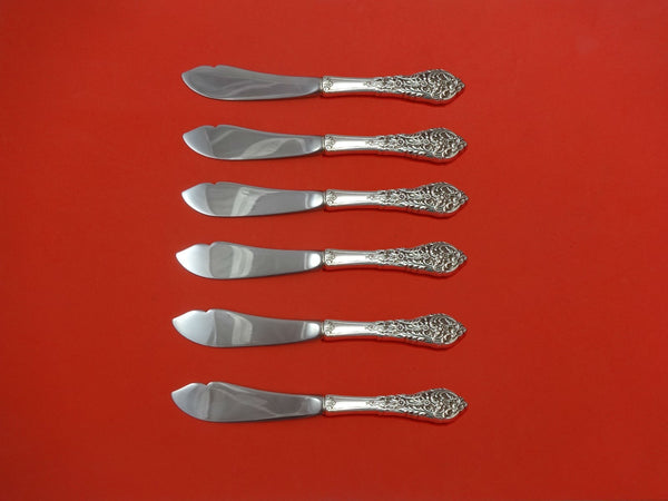 Florentine Lace by Reed & Barton Sterling Silver Trout Knife Set 6pc. Custom