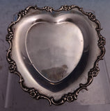 Shiebler Sterling Silver Nut Dish Heart Shaped #5485 3 5/8" x 4" 1.5 ozt (#8736)