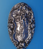 Irian by Wallace Sterling Silver Hairbrush #3000 8 1/2" x 3 1/4" w/Mono (#9105)
