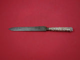 Repousse by Jacobi and Jenkins Sterling Silver Steal Carving Knife 10 5/8"