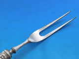 Irian by Wallace Sterling Silver Steak Carving Fork HH with Stainless 8 5/8"