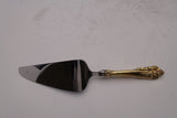 Grande Baroque Gold Accent by Wallace Sterling Pie Server HH WS orig. 10 3/4"