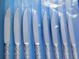 Strasbourg by Gorham Sterling Silver Steak Knife Set 8pc Not Serrated Custom