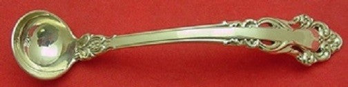 Grande Renaissance By Reed and Barton Sterling Mustard Ladle 4 3/4" Custom