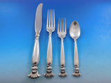 Romance of the Sea Wallace Sterling Silver Flatware Set Shell Motif Dinner 59 Pc