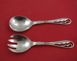 Ornamental #42 by Georg Jensen Sterling Silver Salad Serving Set 2pc 7 1/2" GI