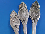 Medallion by John Polhamus / Shiebler Sterling Silver Flatware Set 48 pcs Mary