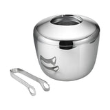Sky by Georg Jensen Stainless Steel Ice Bucket with Ice Tongs - Vtg NOS