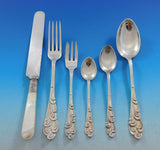 Tang by Christian Heise 830 Silver Dinner Flatware Set Service Handmade