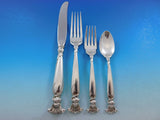 Romance of the Sea Wallace Sterling Silver Flatware Set Shell Motif Dinner 72 Pc