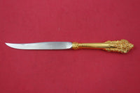 Grande Baroque Vermeil By Wallace Sterling Silver Steak Knife original 9 1/4"