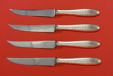 Southern Charm by Alvin Sterling Silver Steak Knife Set 4pc HHWS Custom 8 1/2"