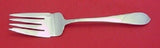 Pointed Antique Reed Barton Dominick Haff Sterling Cold Meat Fork Lrg 9 1/8"