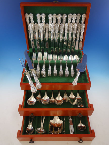 Francis I by Reed & Barton Sterling Silver Flatware Set for 24 Service 160 pcs