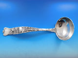 Vine by Tiffany and Co Sterling Silver Soup Ladle Ruffled Edge with Tomatoes 12"