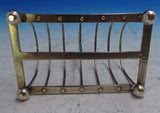 William Hutton and Sons English Estate Sterling Silver Toast Rack w/ Feet #8631