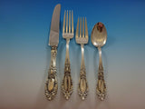 King Richard by Towle Sterling Silver Flatware Set For 24 Service 157 pieces