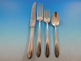Margaret Rose by National Sterling Silver Grille Setting(s) 4pc