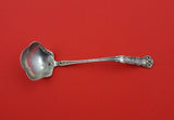 Pansy By International Sterling Silver Mayonnaise Ladle  5 1/8"
