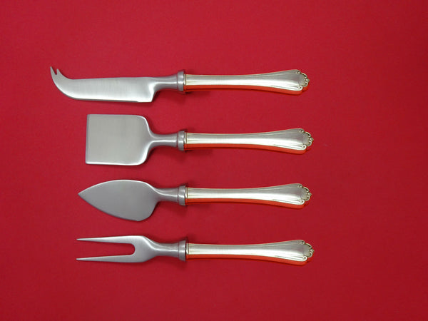 Delicacy by Lunt Sterling Silver Cheese Serving Set 4pc HHWS Custom