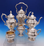 King Edward by Gorham Sterling Silver Tea Set 6pc (#7589) Heirloom Service