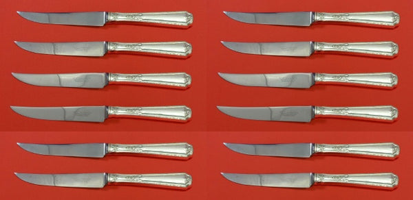 Louis XIV by Towle Sterling Silver Steak Knife Custom Set 12 pcs 8 1/2"