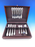 Lily of the Valley by Georg Jensen Sterling Silver Flatware Set Dinner 30 pcs XL