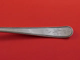 Beaded by Davis and Galt Sterling Silver Lettuce Fork 8 1/4"