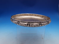 Italian 800 Silver Pastry Dish with Lid and flower finial Ornate c1935 (#8345)