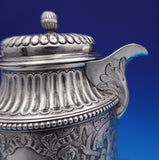 Susannah Brasted English Victorian Sterling Tea Set 6pc (#8990) Fabulous!