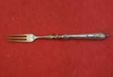 Rocaille by Gebrüder Reiner German 800 Silver Fruit Fork HH AS GW Acid Etched