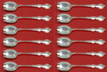Du Barry by International Sterling Silver Ice Cream Dess. Fork Custom Set 12pc