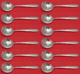 Madeira by Towle Sterling Silver Cream Soup Spoon Set 12 pieces 6 1/4"