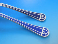 Talisman Blue by Christofle Silverplate Flatware Service Set 102 pcs with Chest