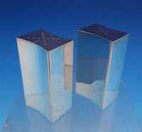 Sunset by Allan Adler Sterling Silver Salt and Pepper Shaker Set 2pc (#8193)